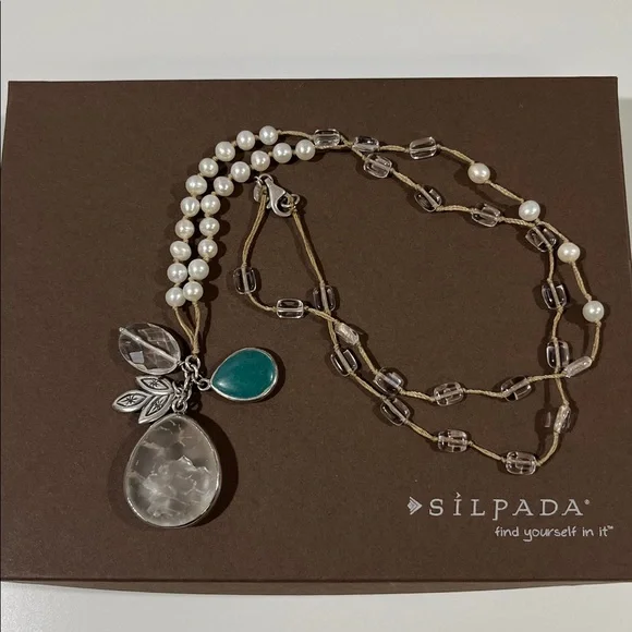Silpada Oh-so-pretty Necklace N2108 - Picture 1 of 6